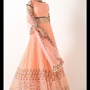 Blush Pink Lehenga Set